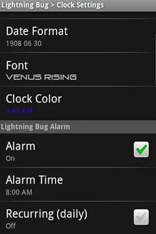 Lightning Bug - Sleep Clock | Indus Appstore | Screenshot