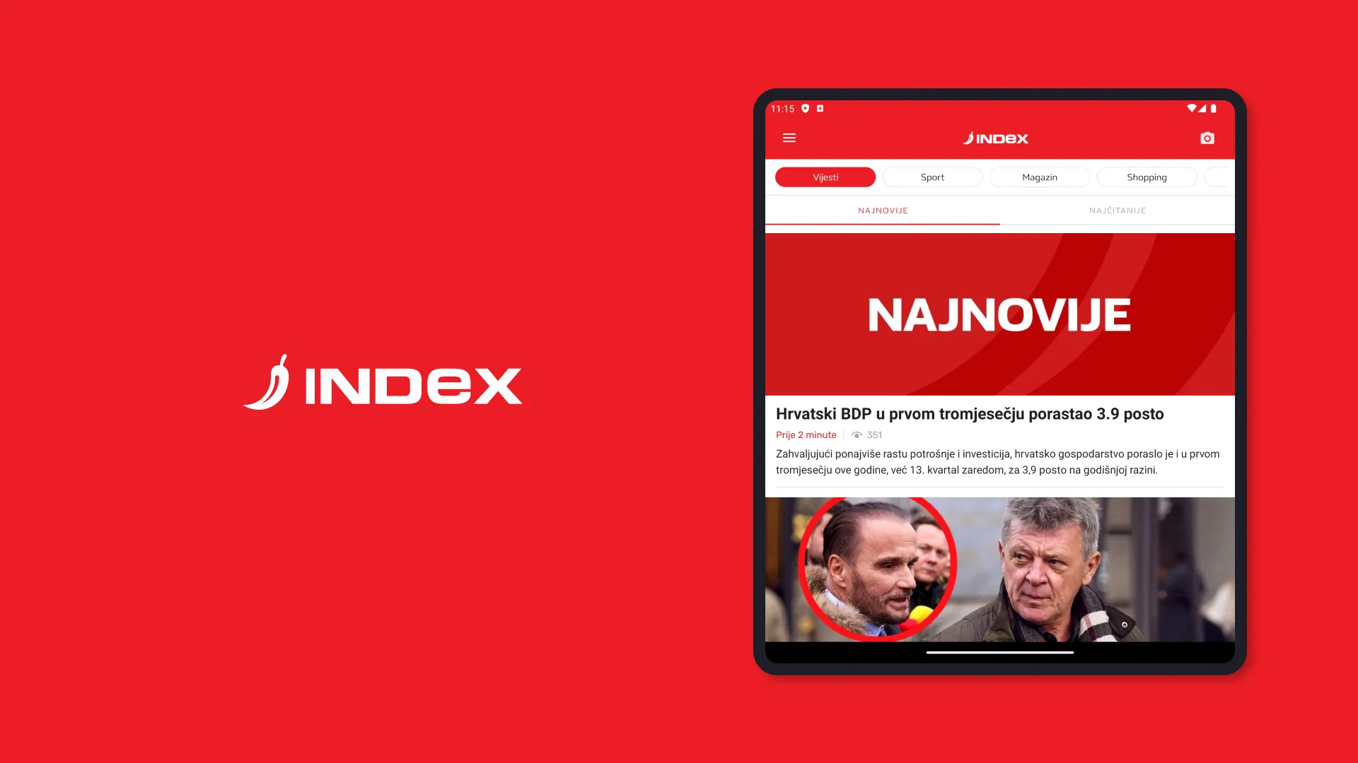 Index.hr | Indus Appstore | Screenshot