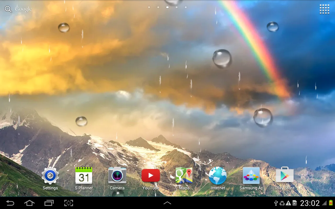 Rainbow Live Wallpaper | Indus Appstore | Screenshot