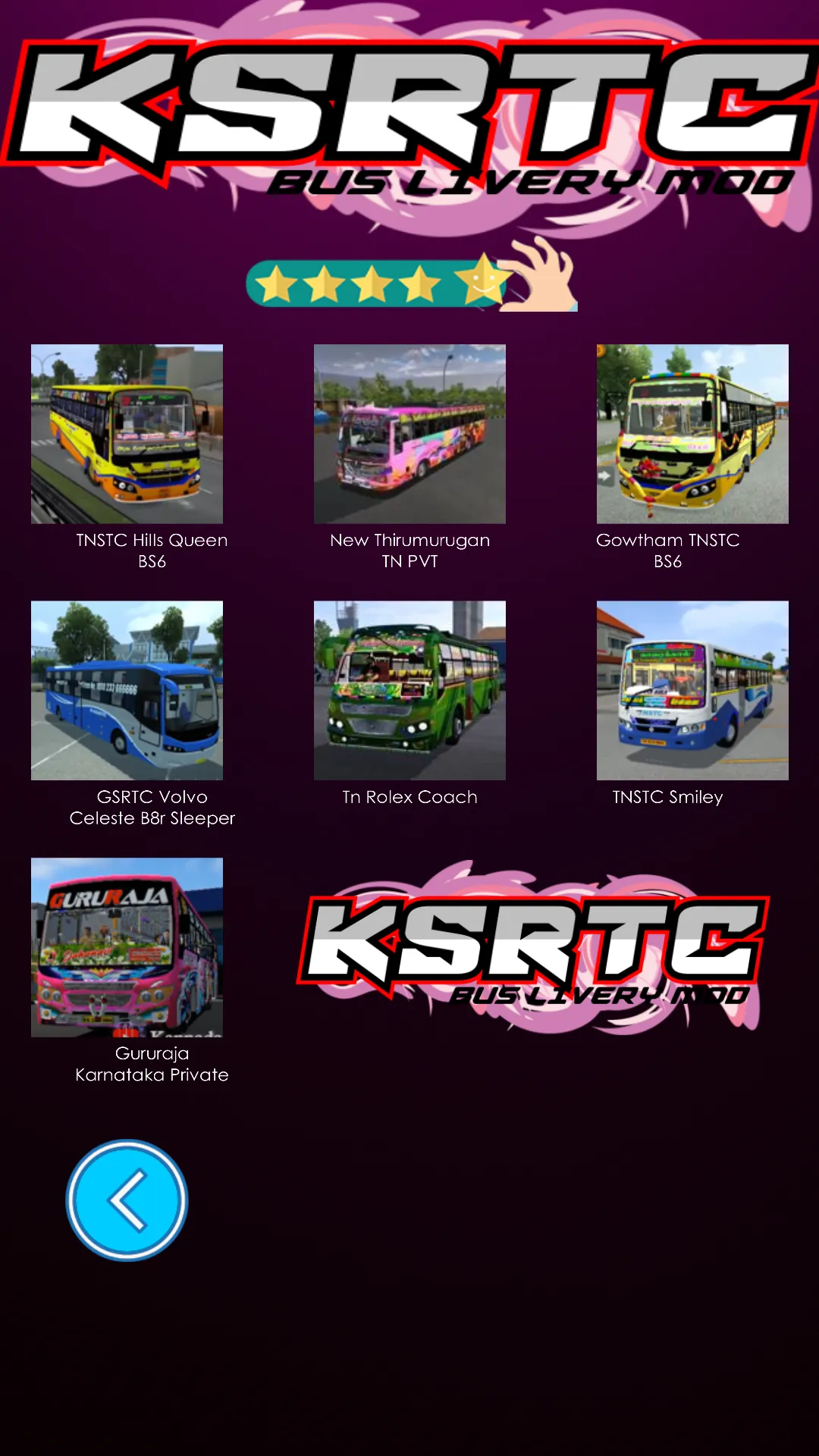 Ksrtc Bus Livery Mod | Indus Appstore | Screenshot