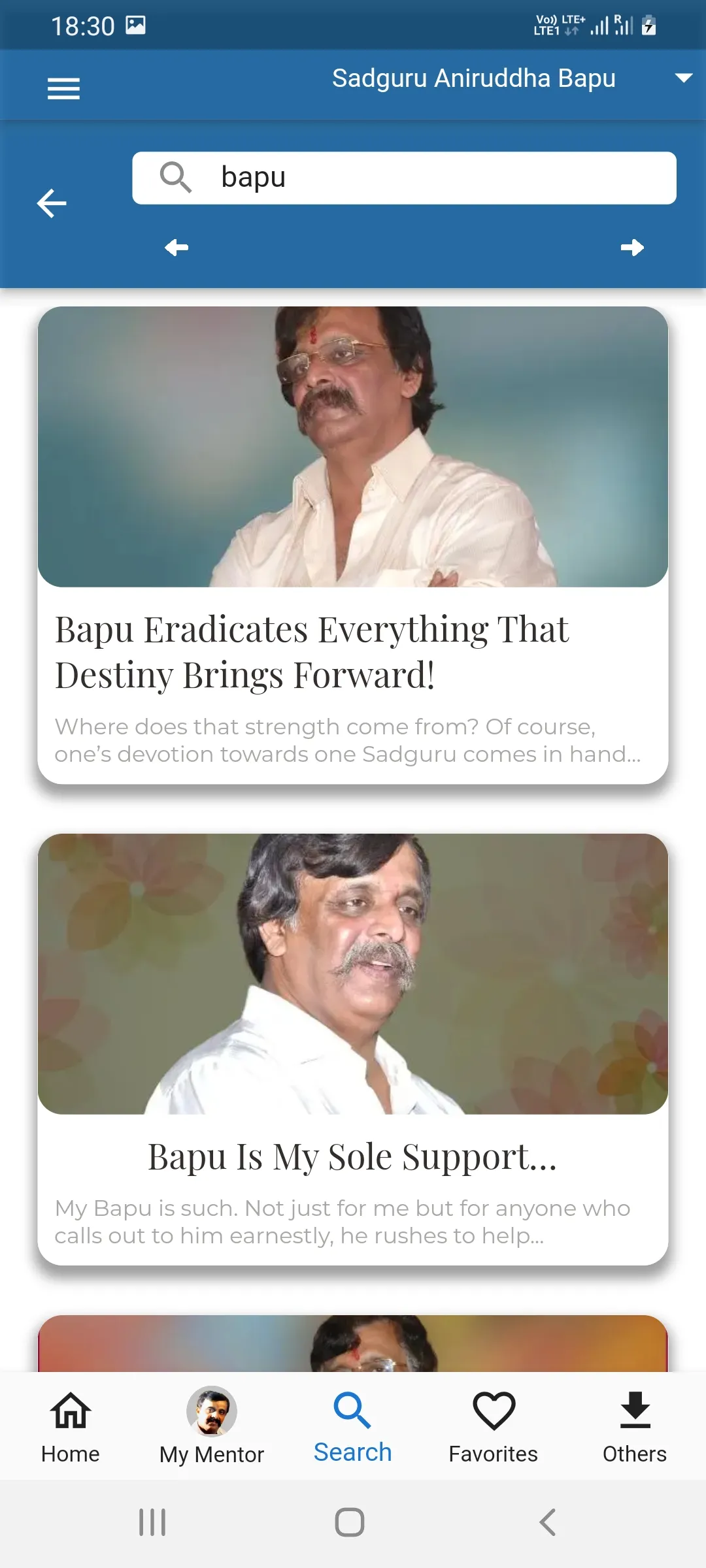 AniruddhaBapu Devotee Blog | Indus Appstore | Screenshot