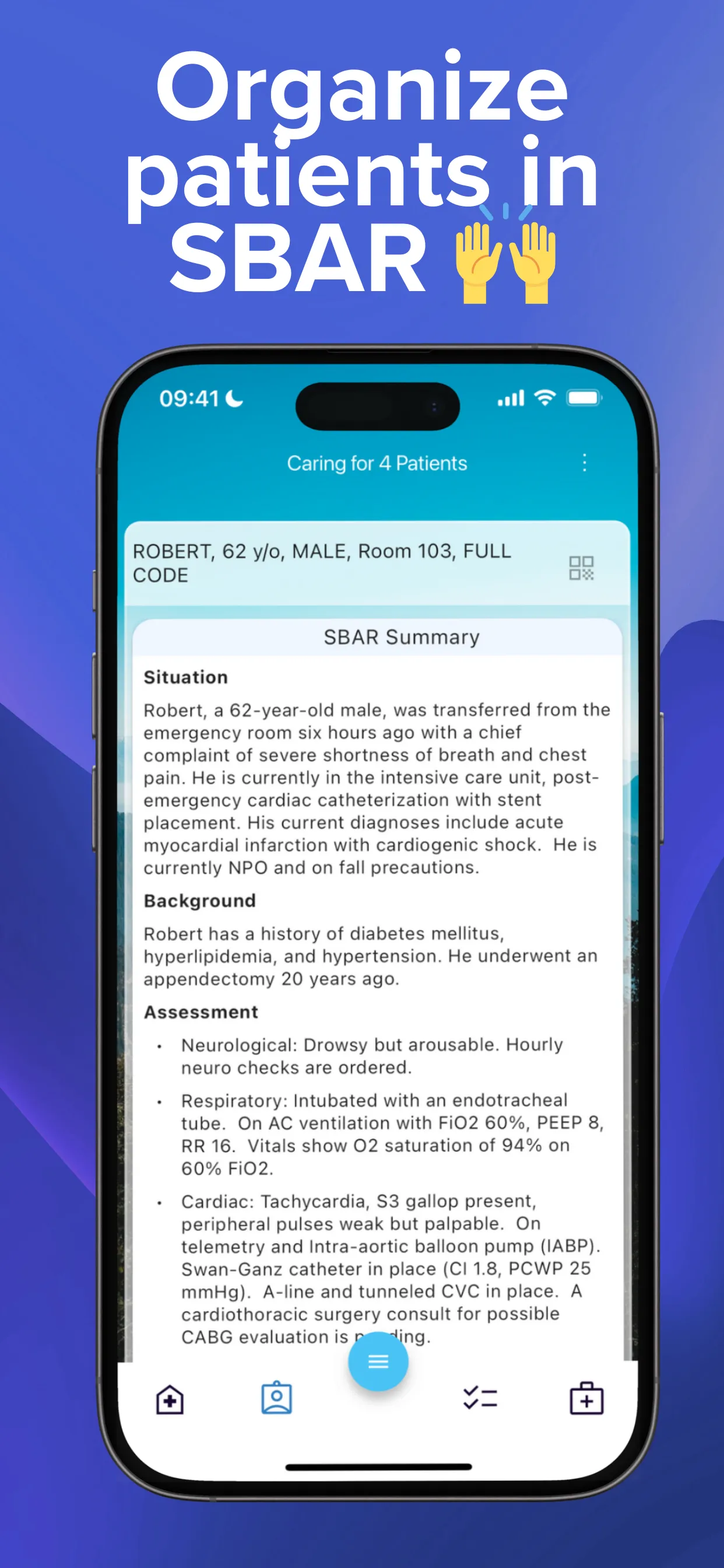 NurseBrain: Smart Report Sheet | Indus Appstore | Screenshot