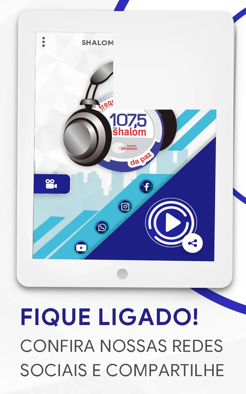 Shalom FM 107,5 | Indus Appstore | Screenshot