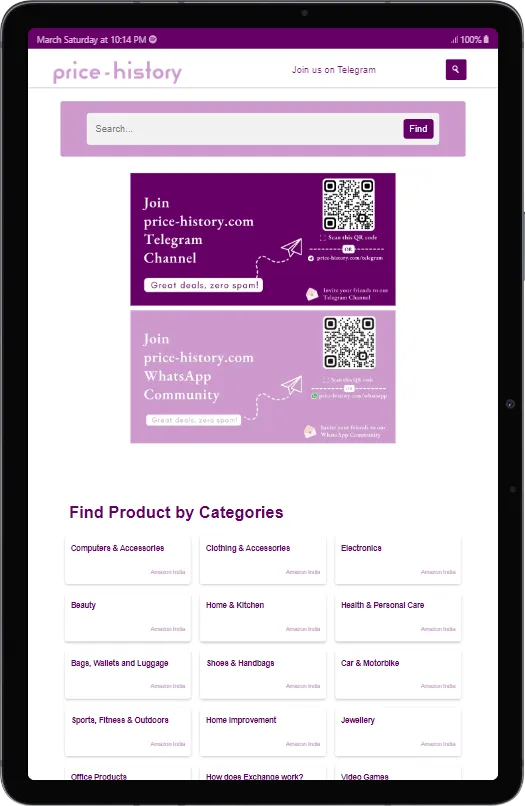 Price History Tracker App | Indus Appstore | Screenshot
