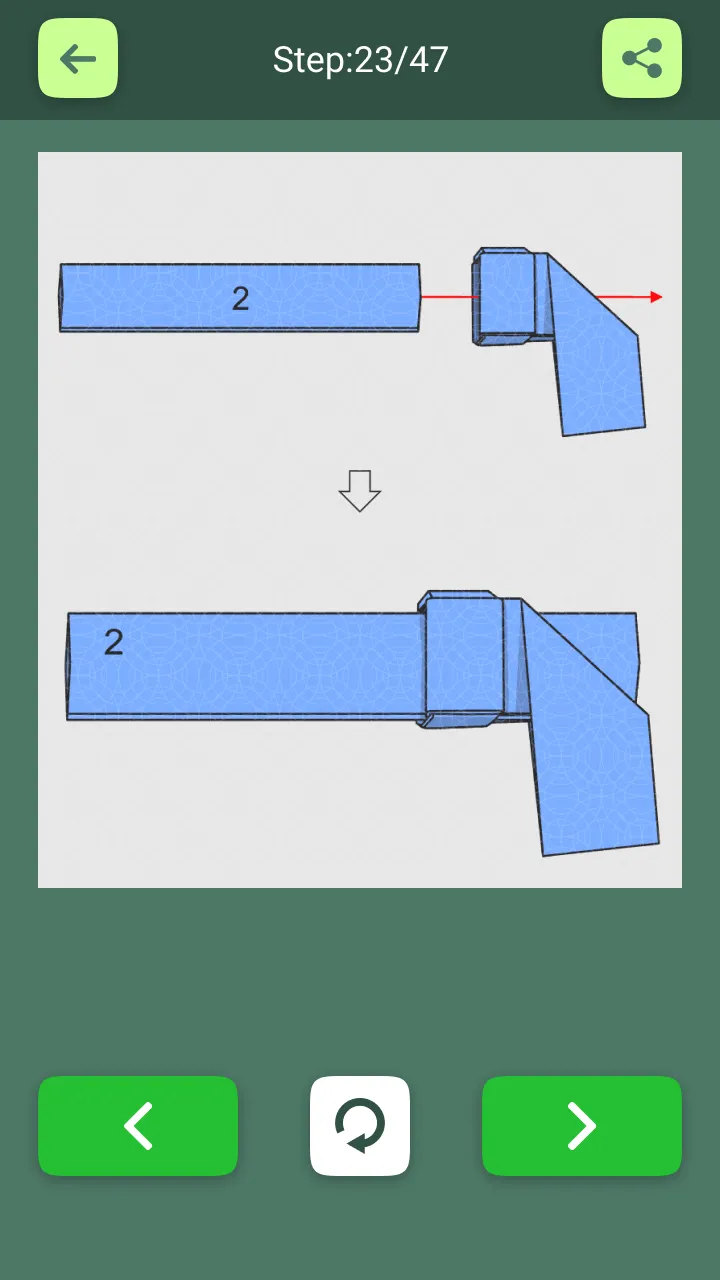 Origami Weapons Instructions | Indus Appstore | Screenshot