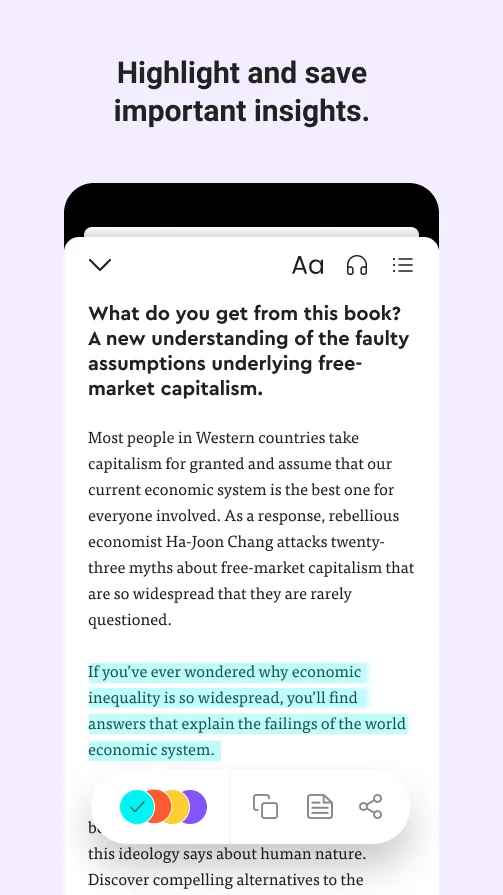 Lobab: Book Summaries, Library | Indus Appstore | Screenshot