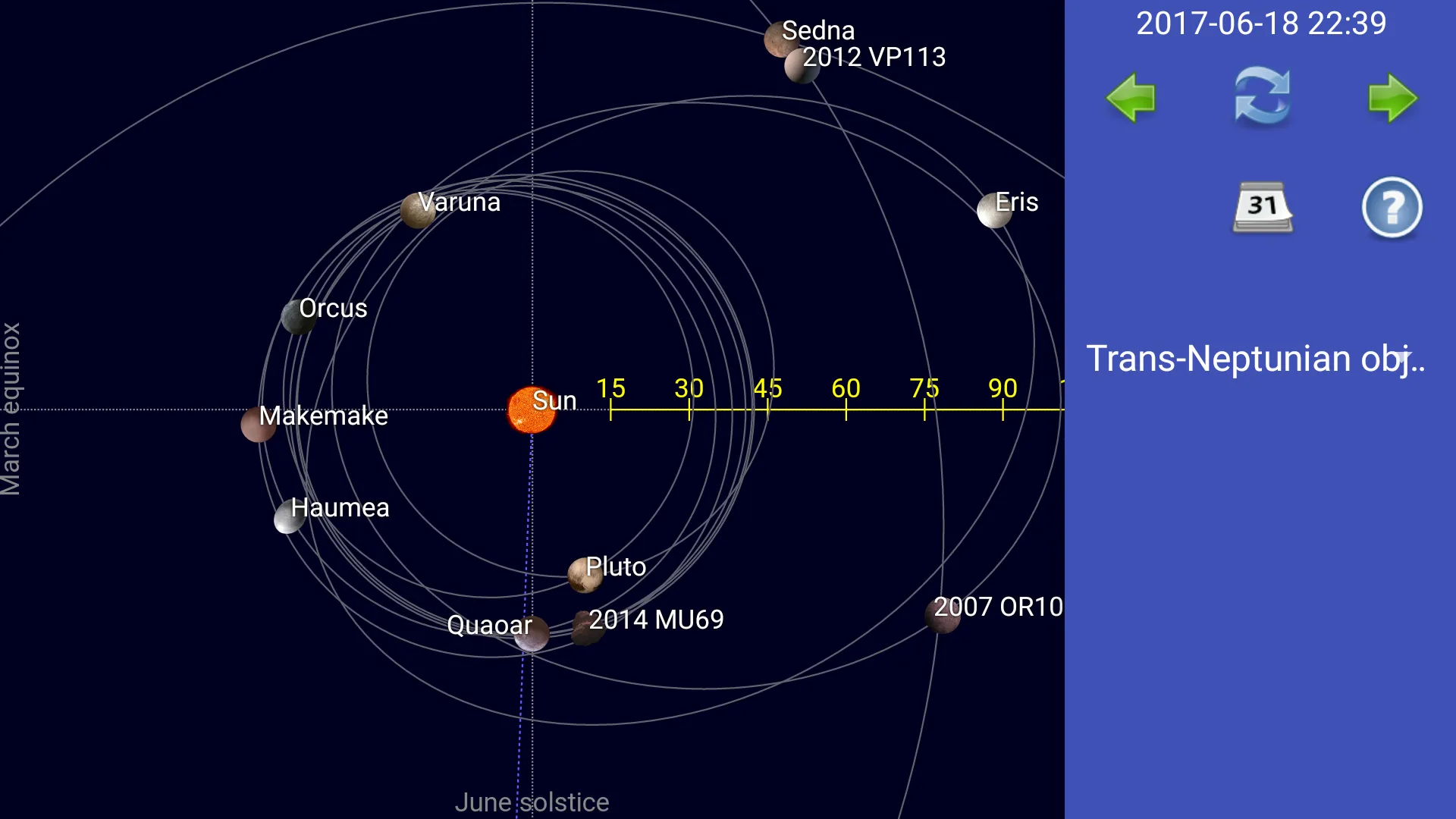 Sun, moon and planets | Indus Appstore | Screenshot