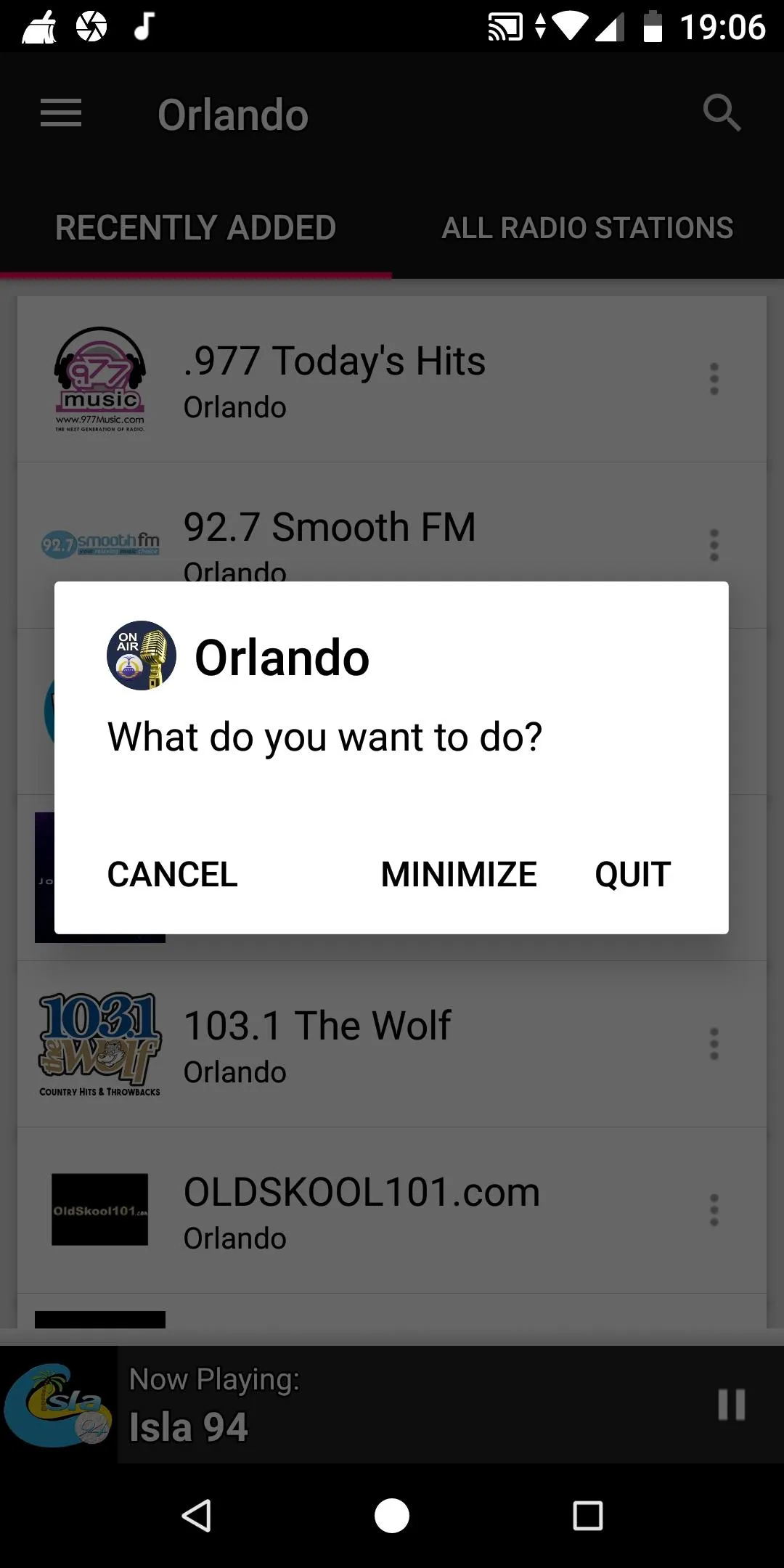 Orlando Radio Stations - USA | Indus Appstore | Screenshot