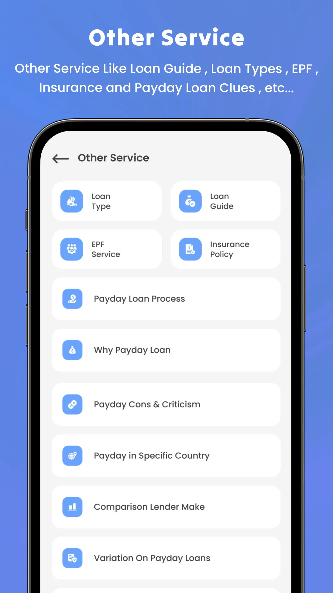 LoanCash - EMI Loan Calculator | Indus Appstore | Screenshot