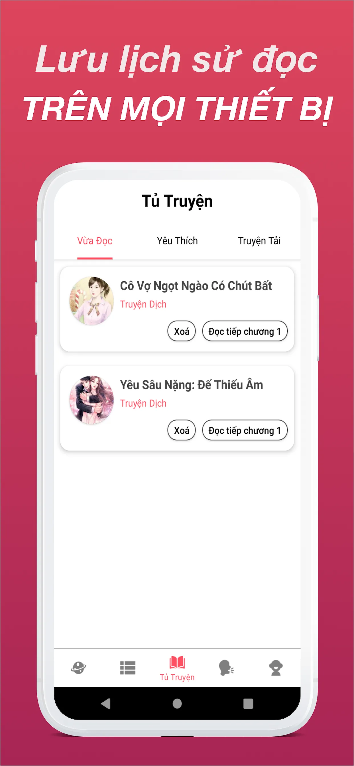 Đọc Truyện Offline - Ngôn Tình | Indus Appstore | Screenshot