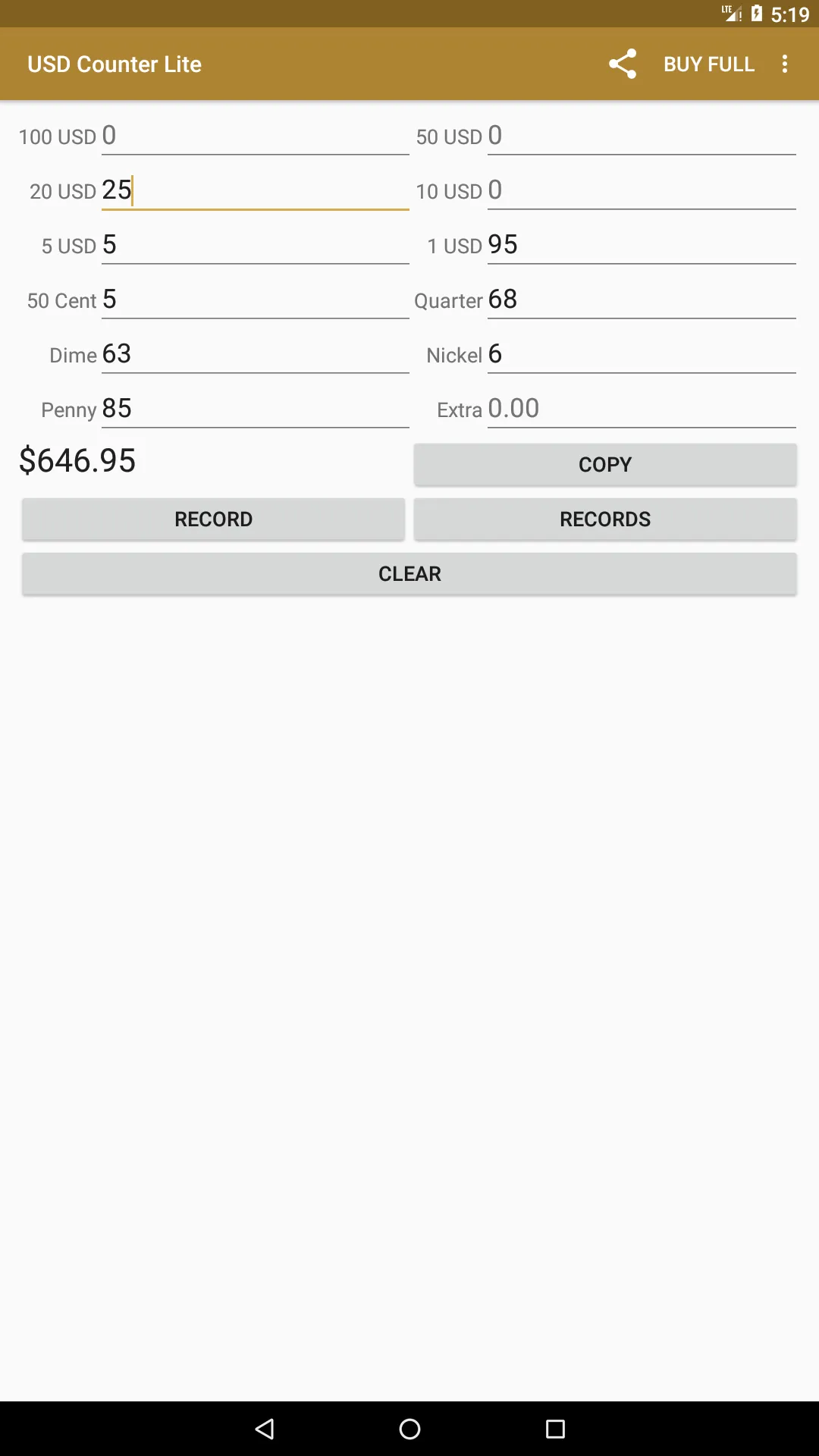 USD Counter Lite | Indus Appstore | Screenshot