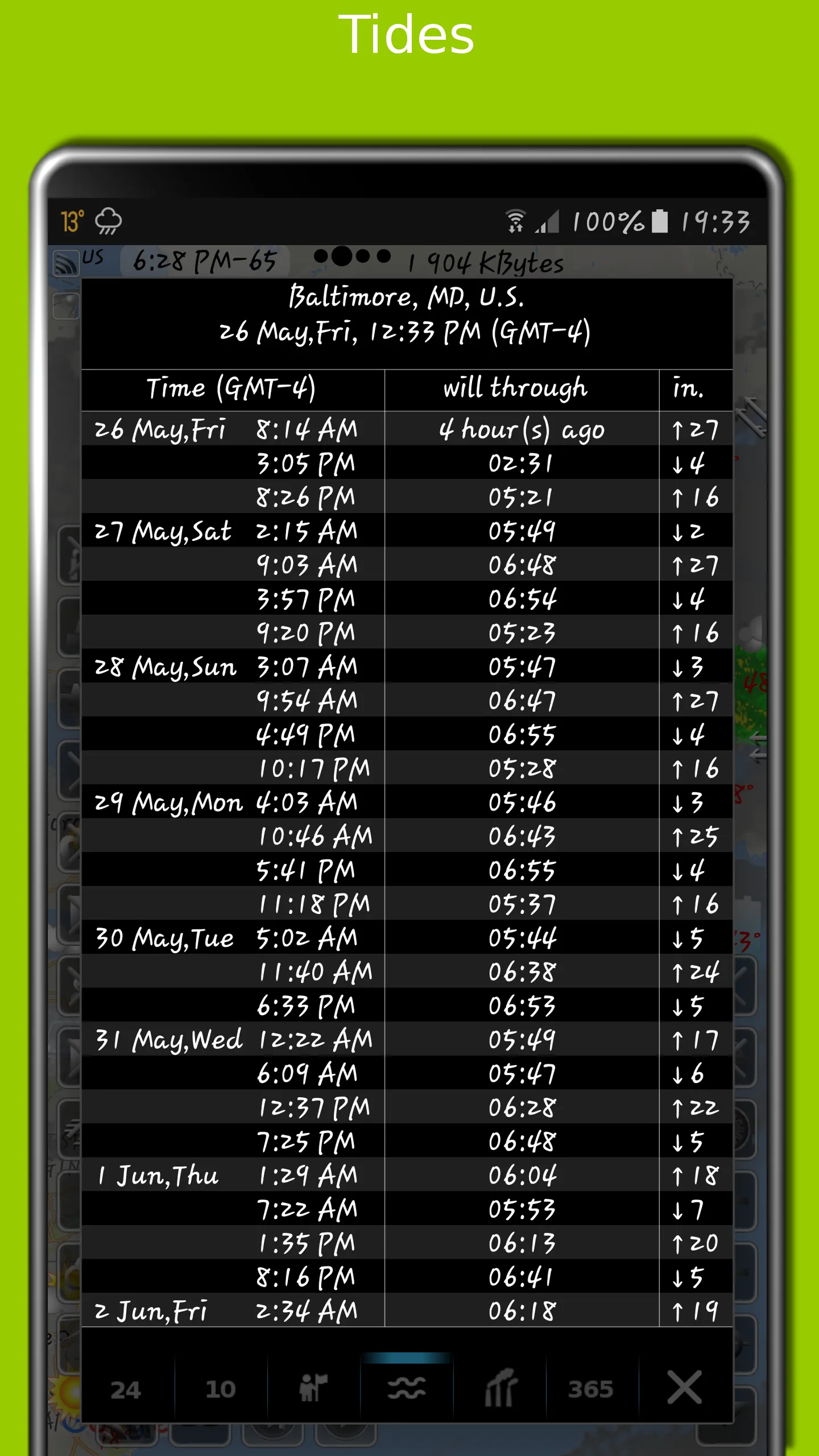 eMap HDF: weather & earthquake | Indus Appstore | Screenshot