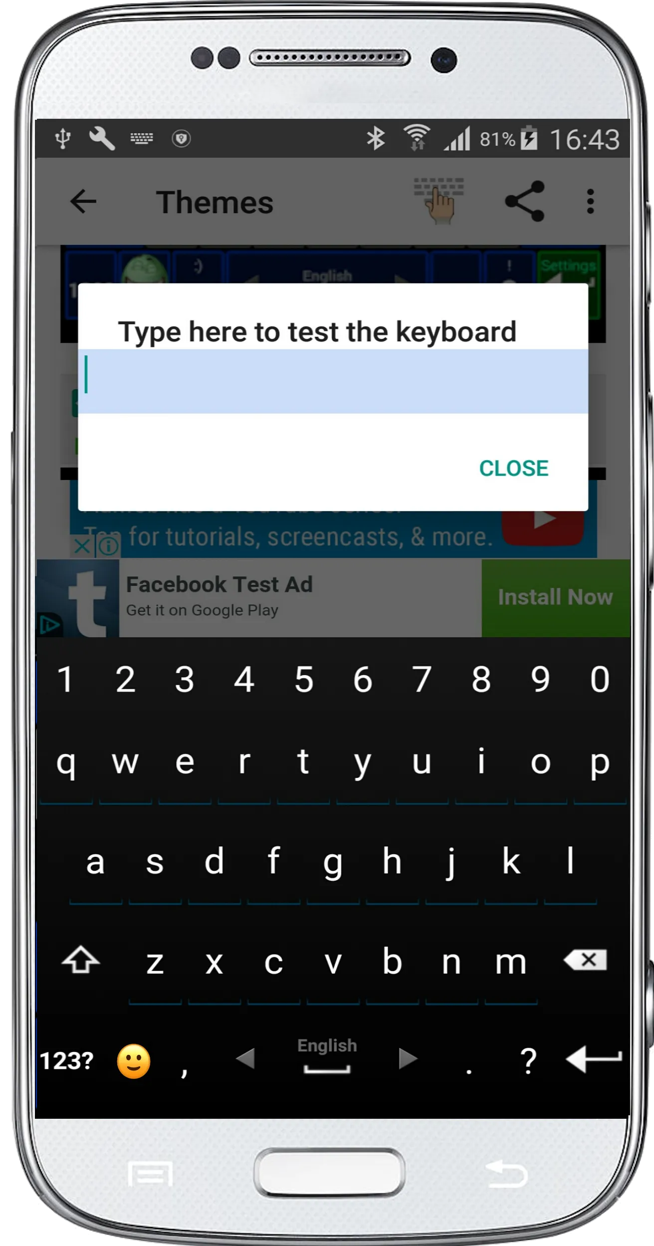 Classic Big Keyboard | Indus Appstore | Screenshot