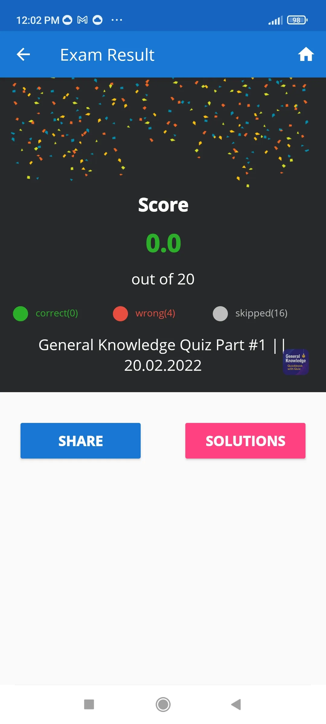 GK Quiz General Knowledge App | Indus Appstore | Screenshot