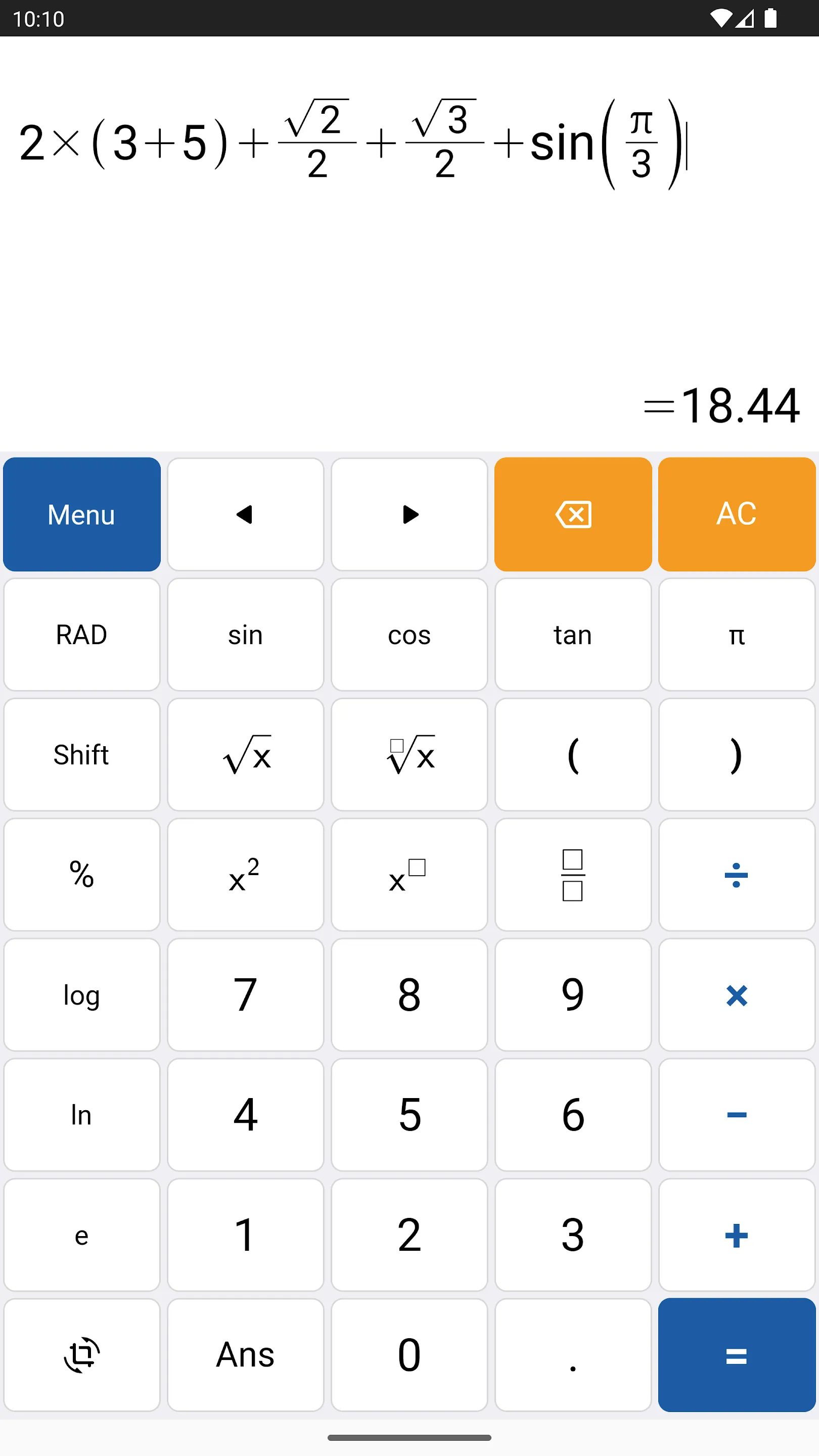 Scientific Calculator | Indus Appstore | Screenshot