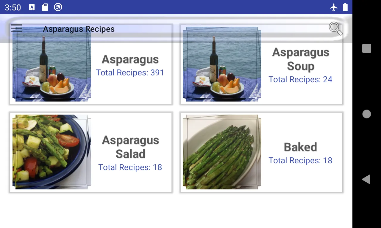 Asparagus recipes | Indus Appstore | Screenshot