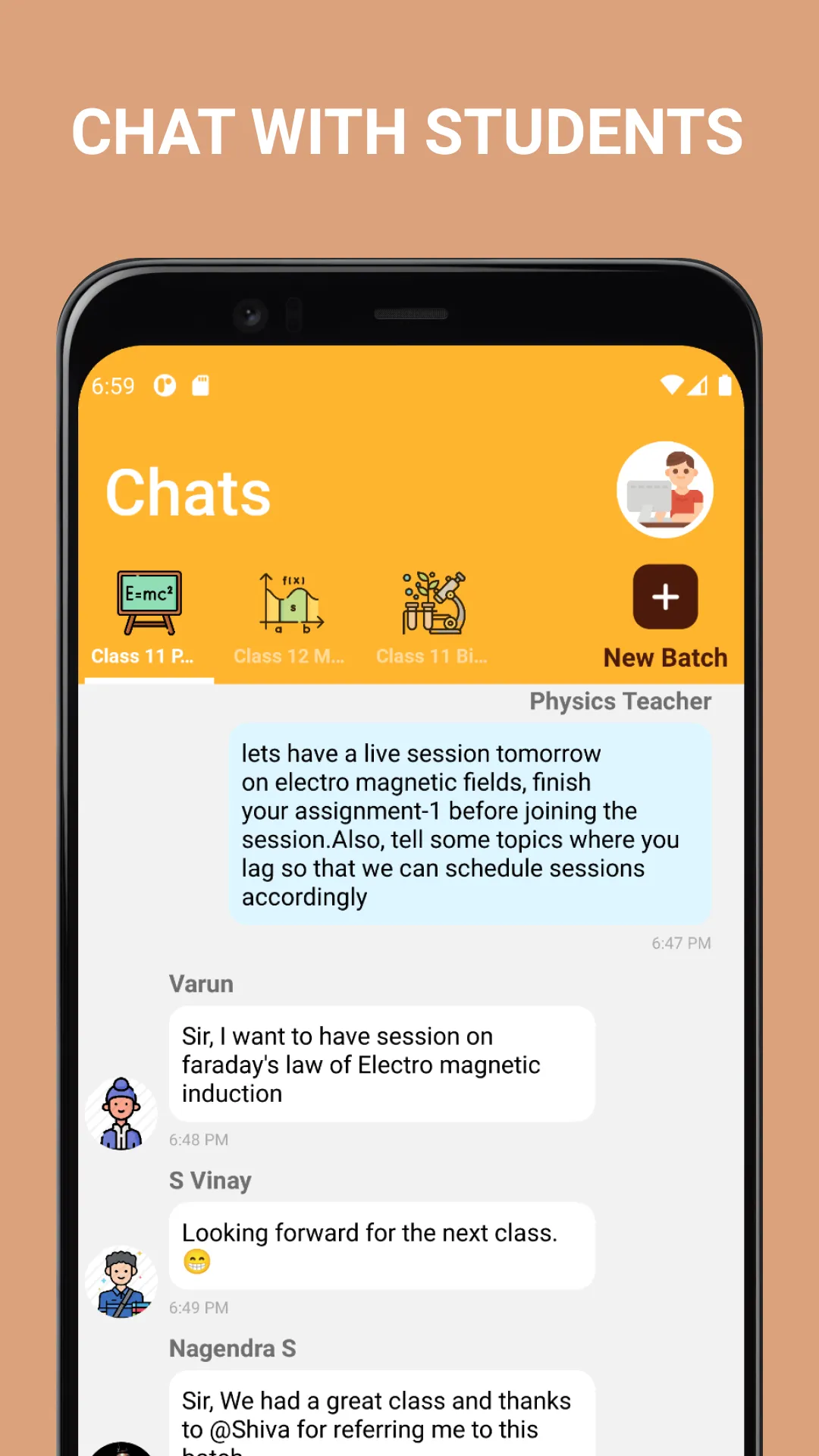 Class Space App - for Teachers | Indus Appstore | Screenshot