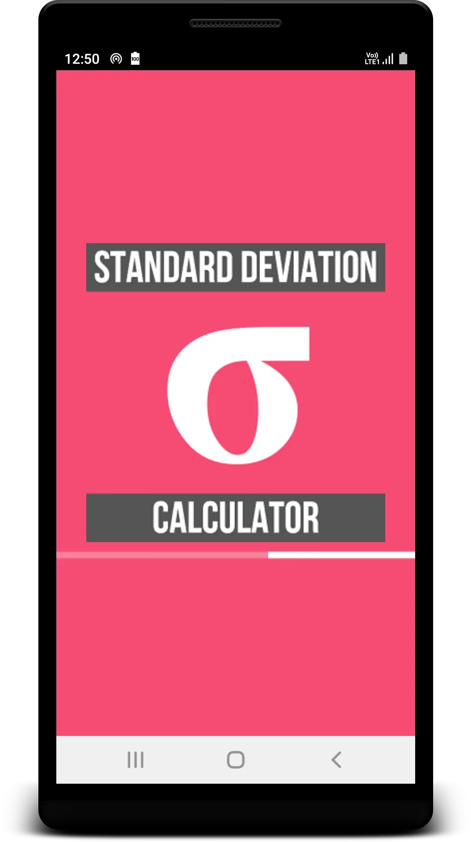 Standard Deviation Calculator | Indus Appstore | Screenshot