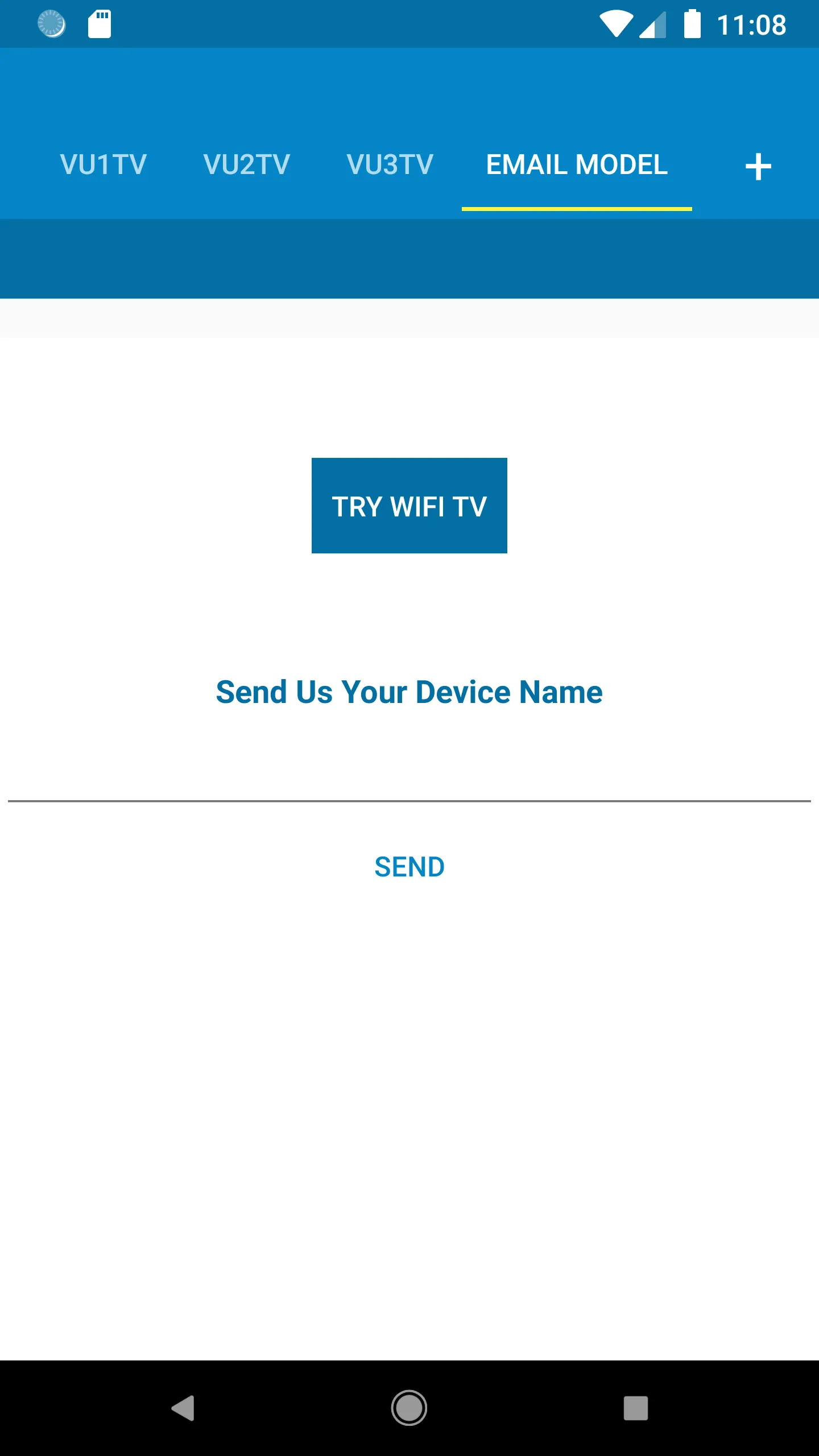 VU TV Remote Control | Indus Appstore | Screenshot