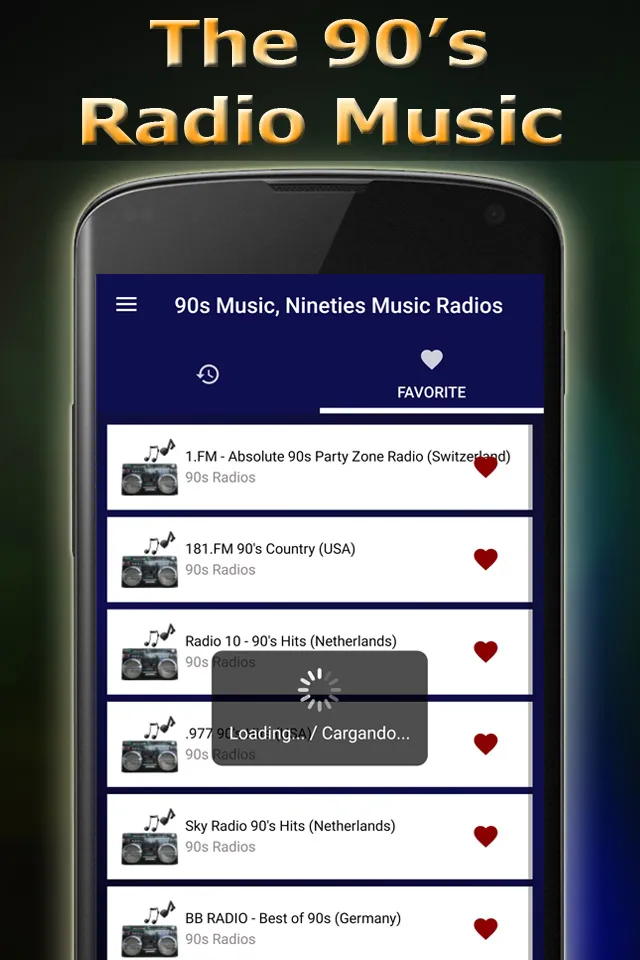 90s Music Radios | Indus Appstore | Screenshot