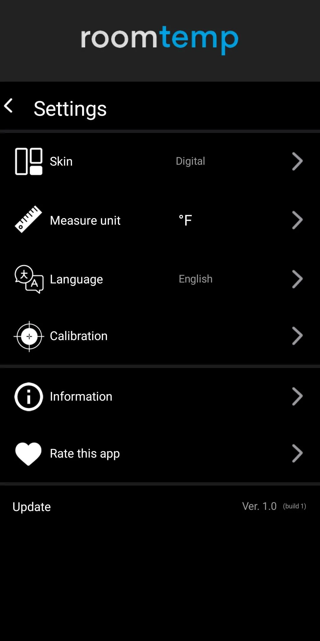 Room thermometer - Room Temp | Indus Appstore | Screenshot