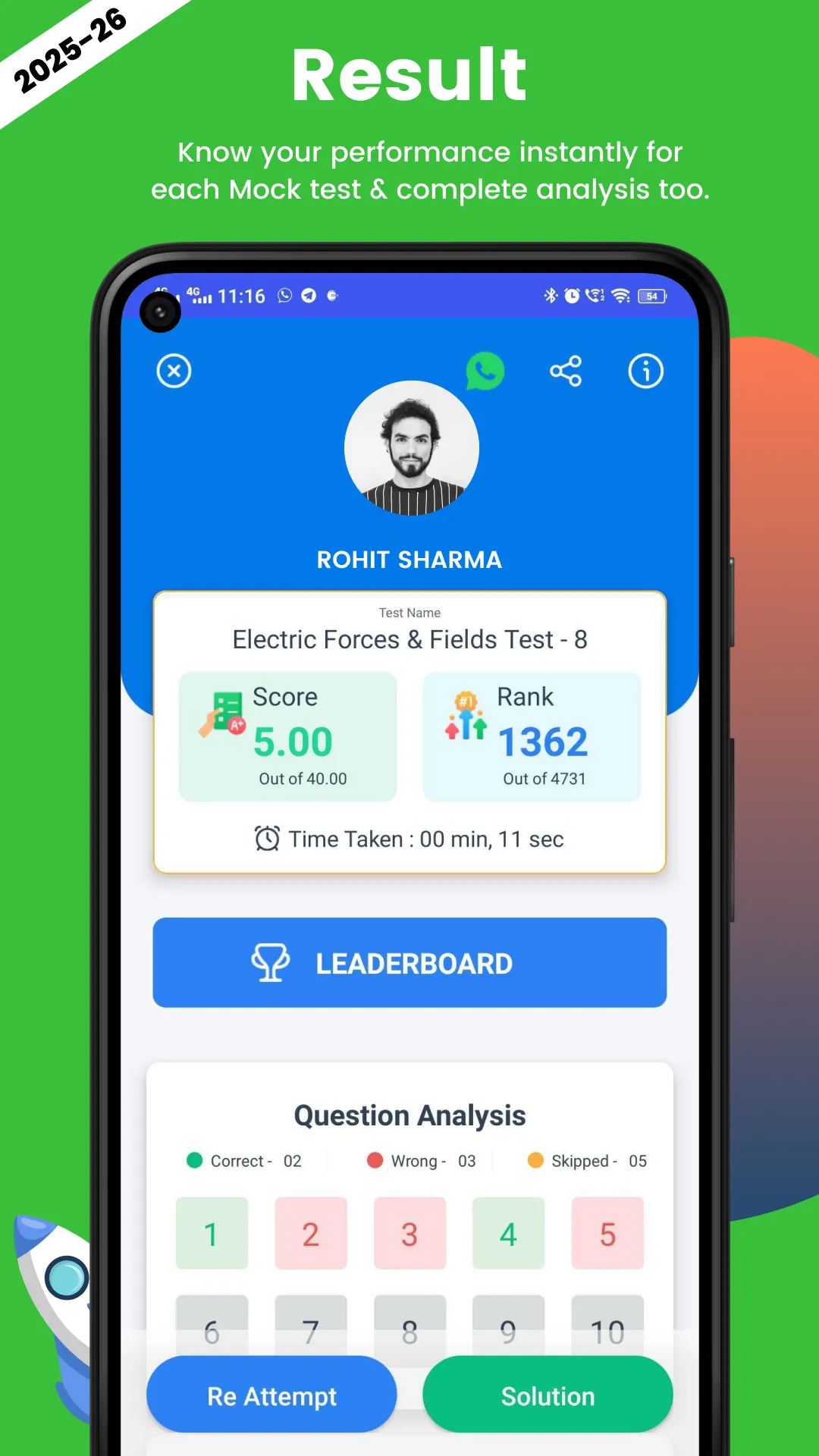 JEE Mains & JEE Advance 2026 | Indus Appstore | Screenshot