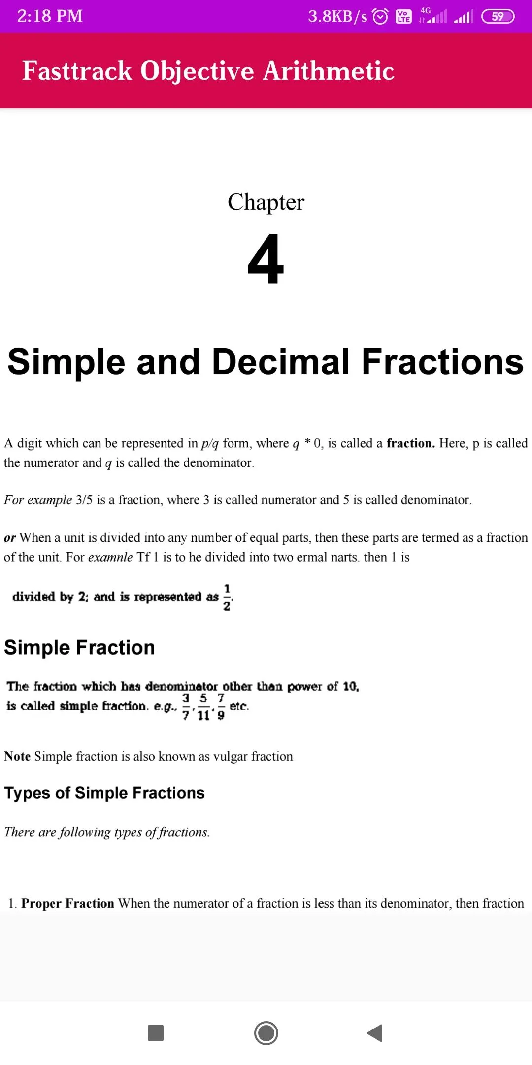 Fast Track Objective Math Book | Indus Appstore | Screenshot