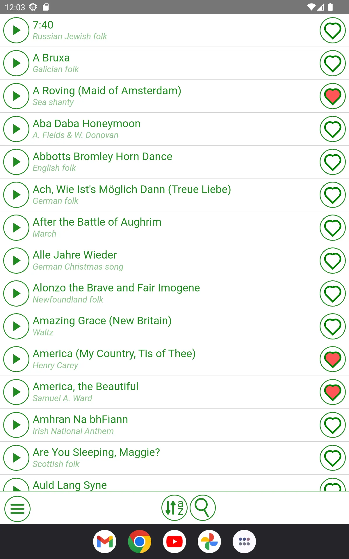 Irish Tin Whistle Tabs | Indus Appstore | Screenshot