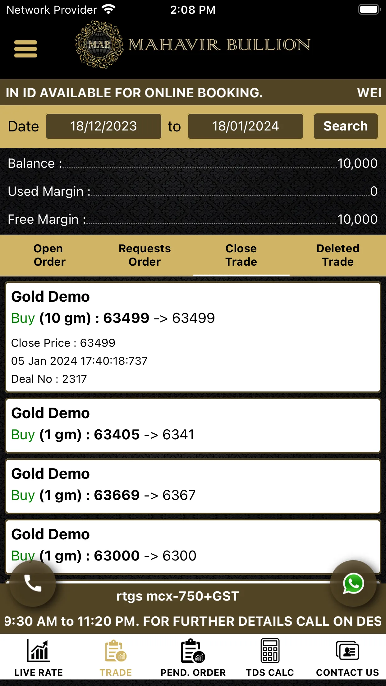 Mahavir Bullion | Indus Appstore | Screenshot