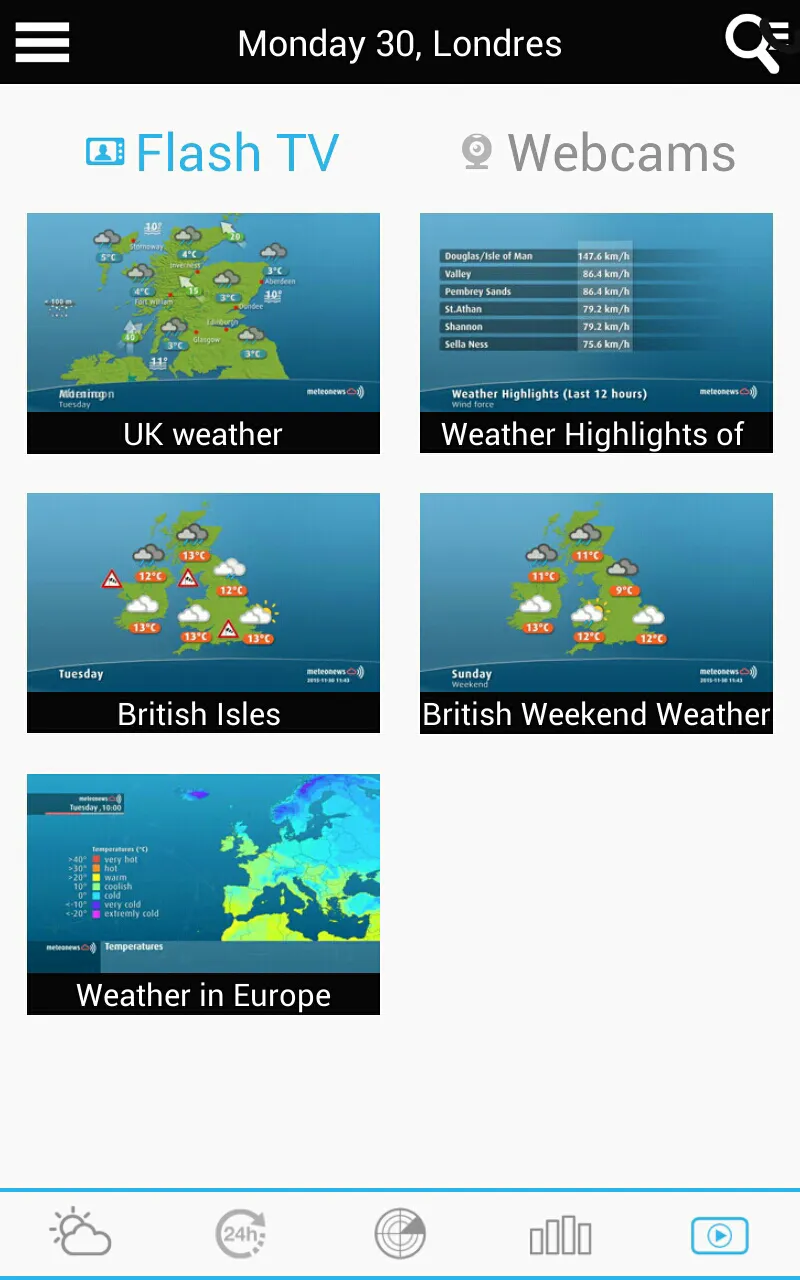 USA Weather forecast | Indus Appstore | Screenshot