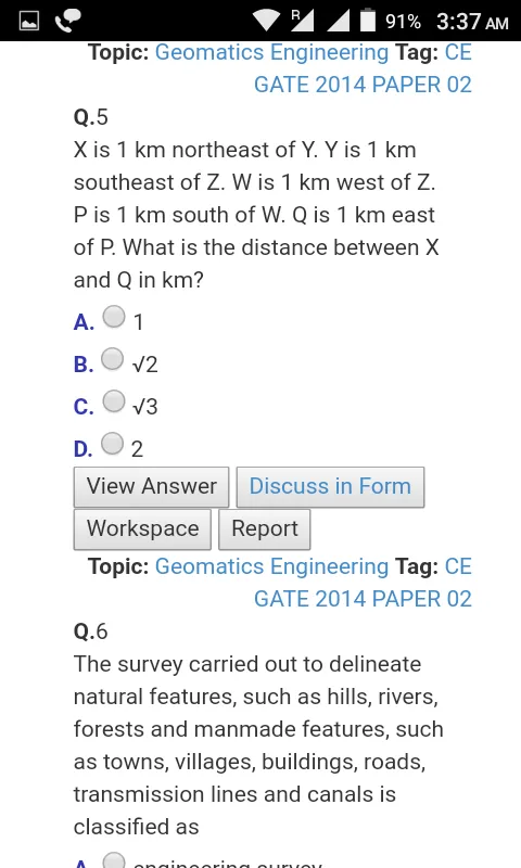 GATE for Civil Engineering | Indus Appstore | Screenshot