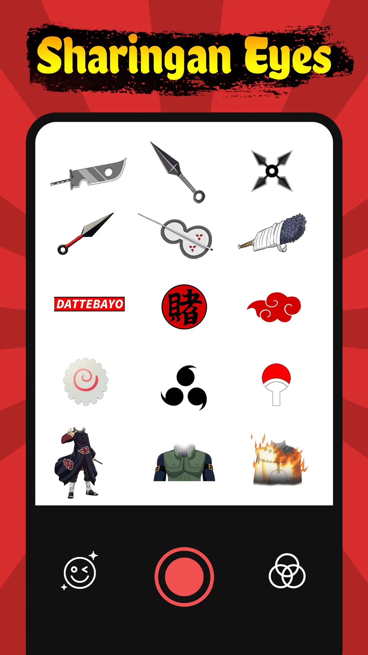 Sharingan Eyes Camera - Anime | Indus Appstore | Screenshot