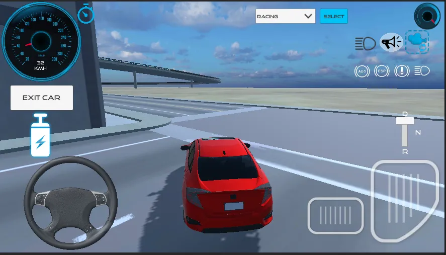 Honda Civic Car Game | Indus Appstore | Screenshot