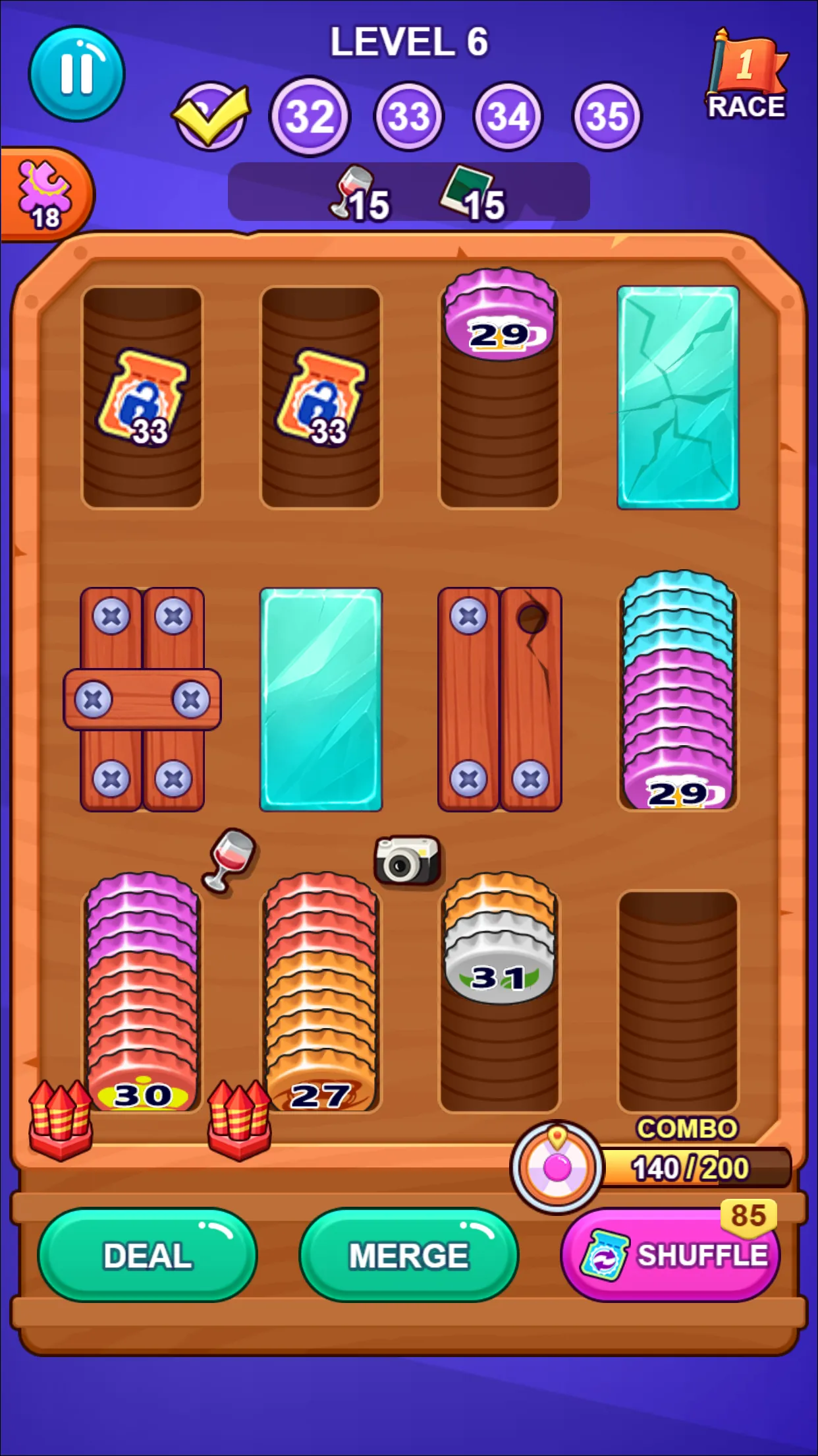 Cap Chaos Merge | Indus Appstore | Screenshot