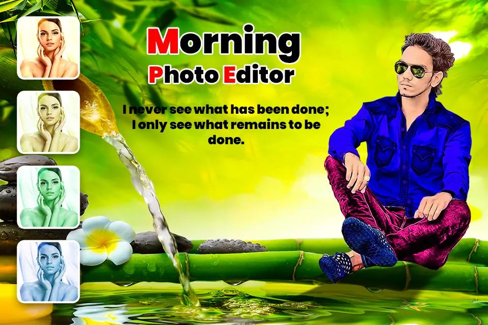 Good Morning Photo Editor | Indus Appstore | Screenshot