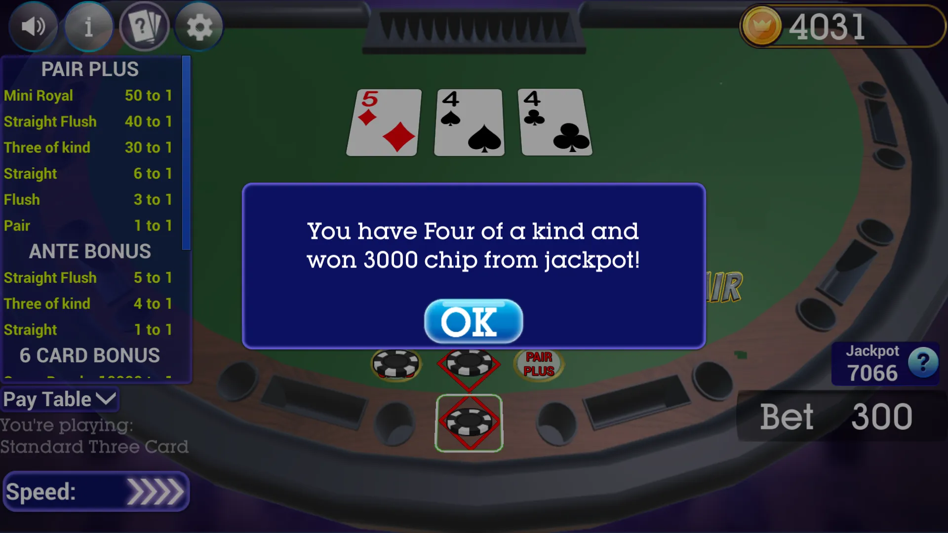 Three Card Poker Texas Holdem | Indus Appstore | Screenshot