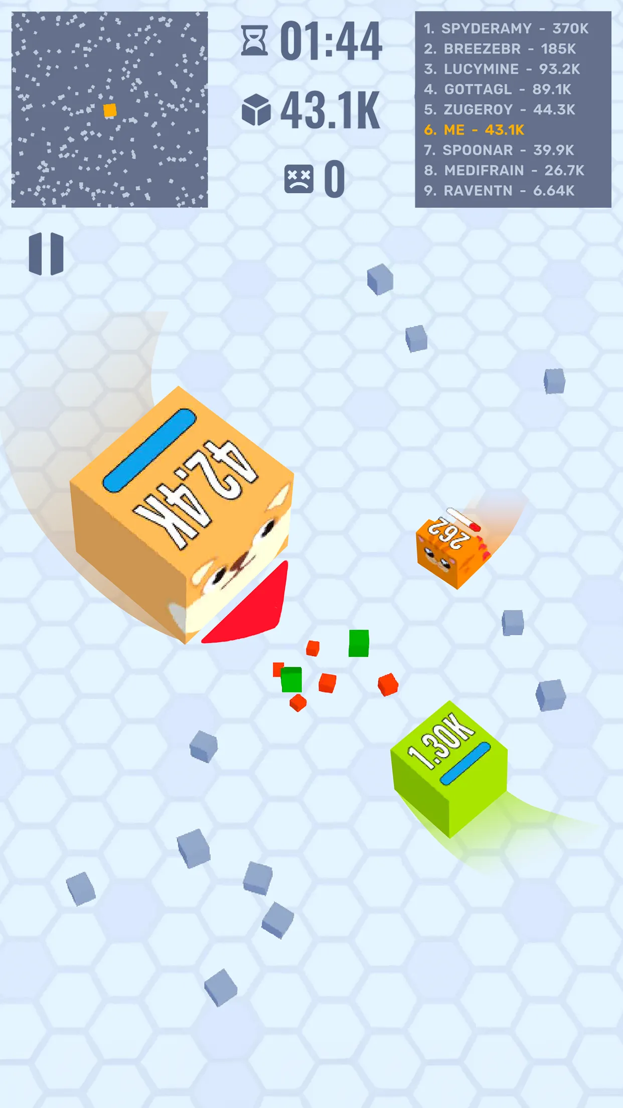 Cube Zone io | Indus Appstore | Screenshot