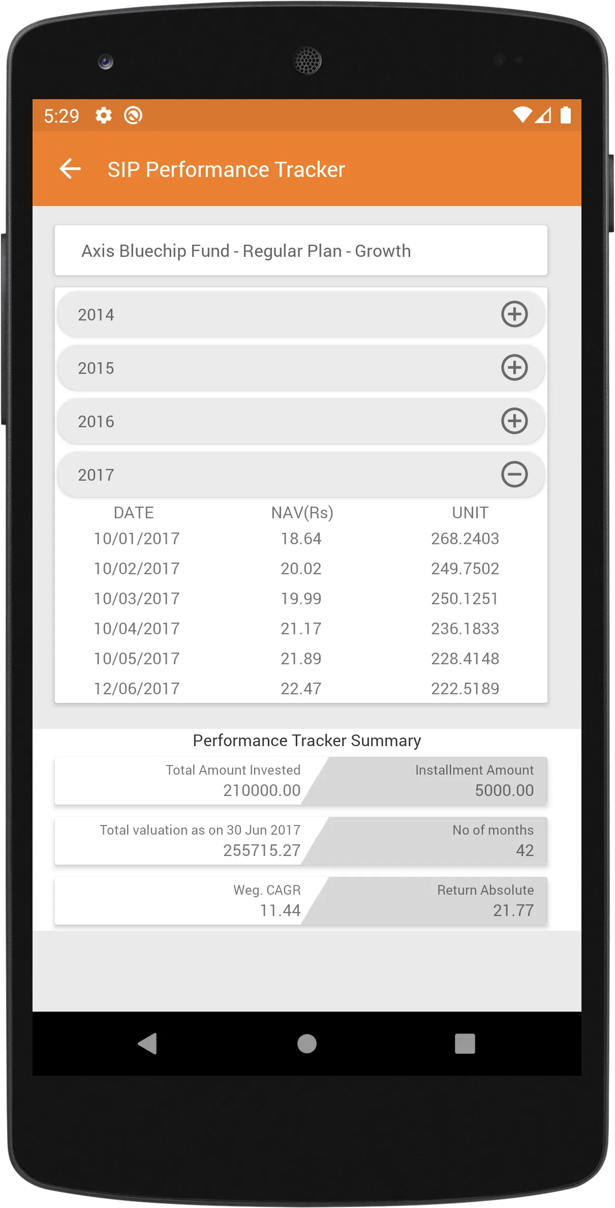 My Planning | Indus Appstore | Screenshot