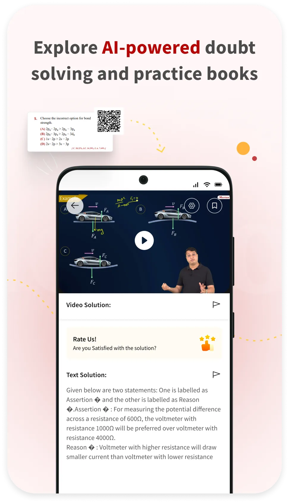 Motion Learning App | JEE NEET | Indus Appstore | Screenshot