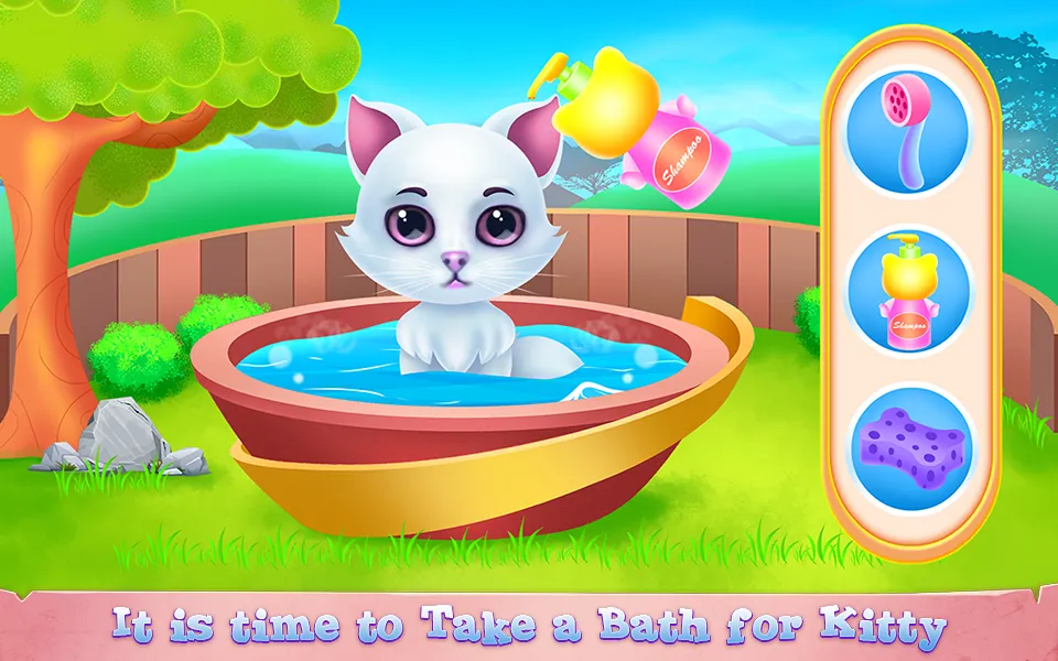 Cute Kitty Caring and Dressup | Indus Appstore | Screenshot