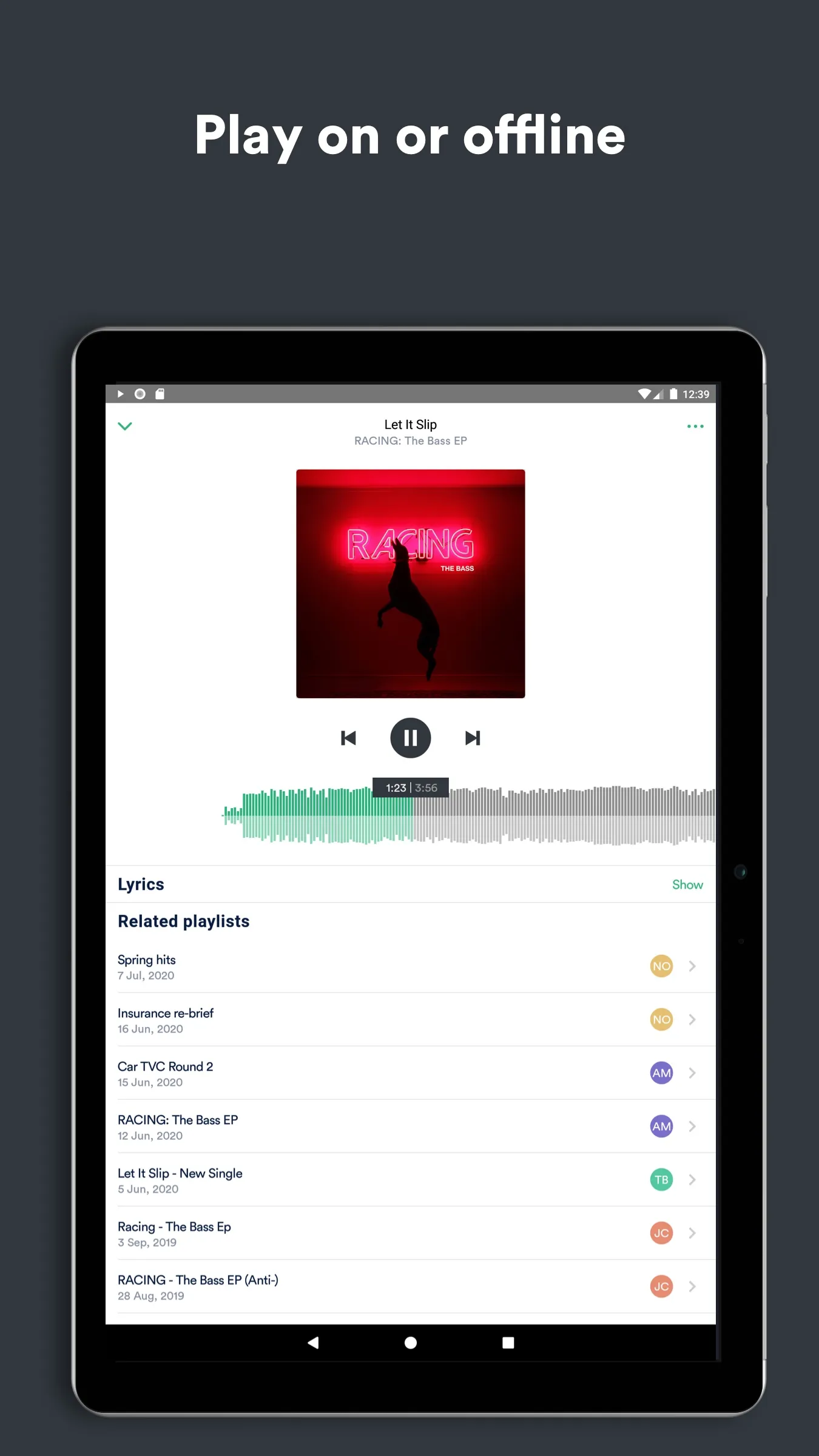 DISCO Music Management | Indus Appstore | Screenshot