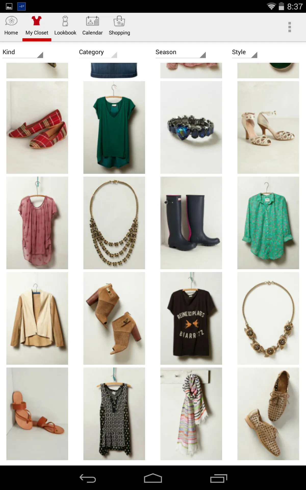 STYLICIOUS - Closet Organizer | Indus Appstore | Screenshot