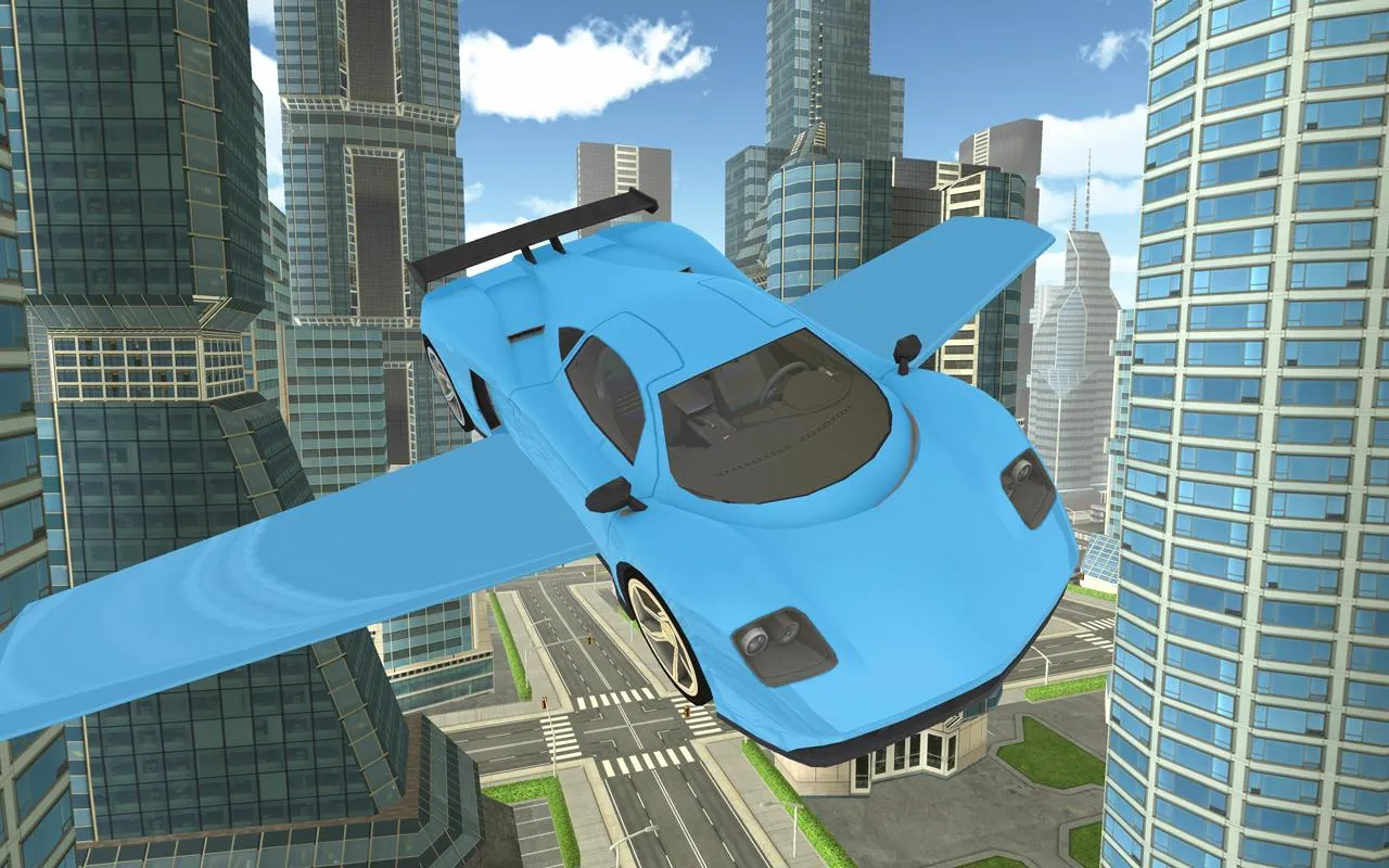 Flying Car Simulator Xtreme 3D | Indus Appstore | Screenshot