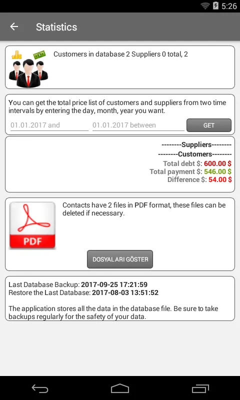 Account Customer Tracking | Indus Appstore | Screenshot