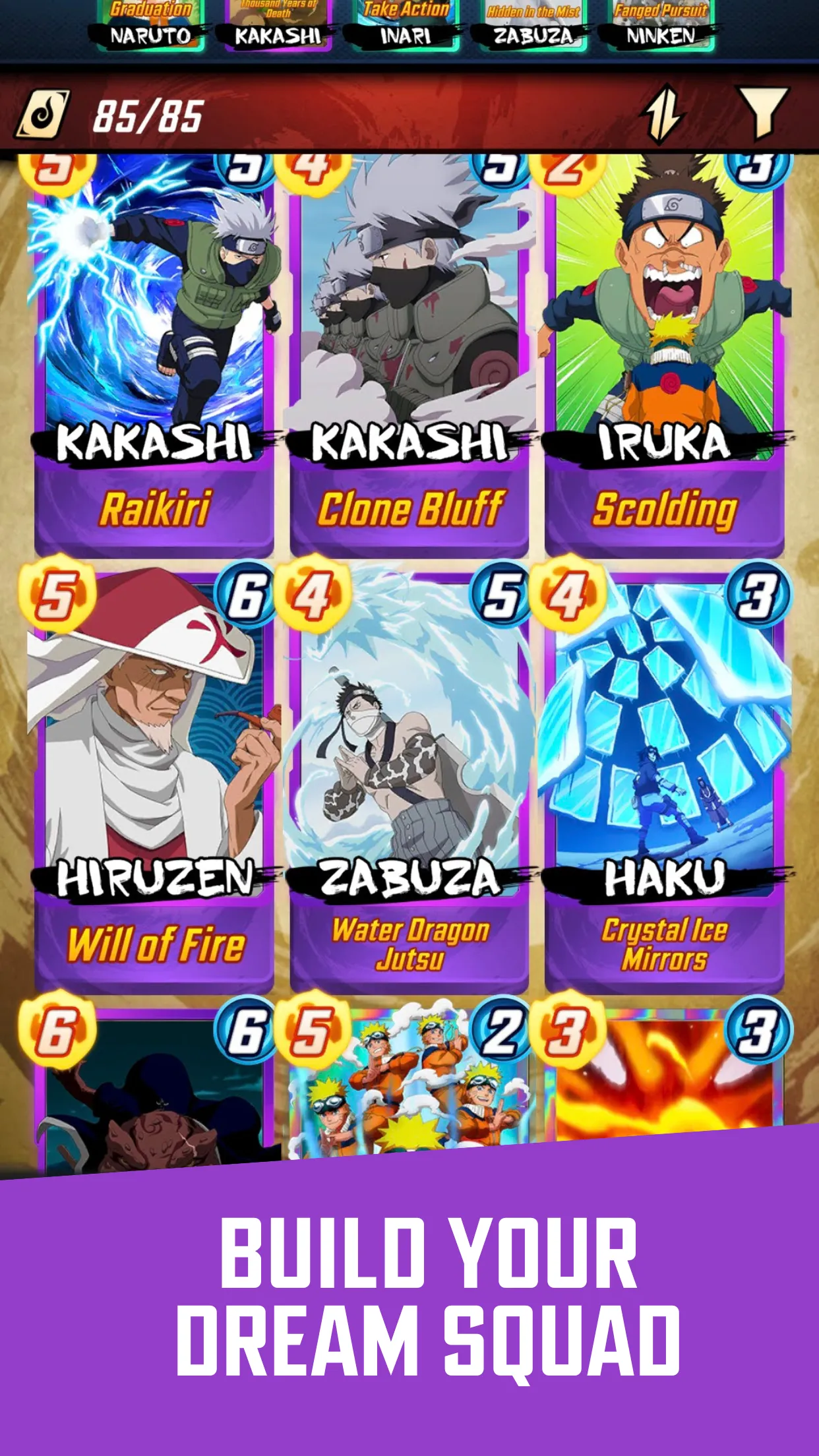 NARUTO: Ninja Cards | Indus Appstore | Screenshot