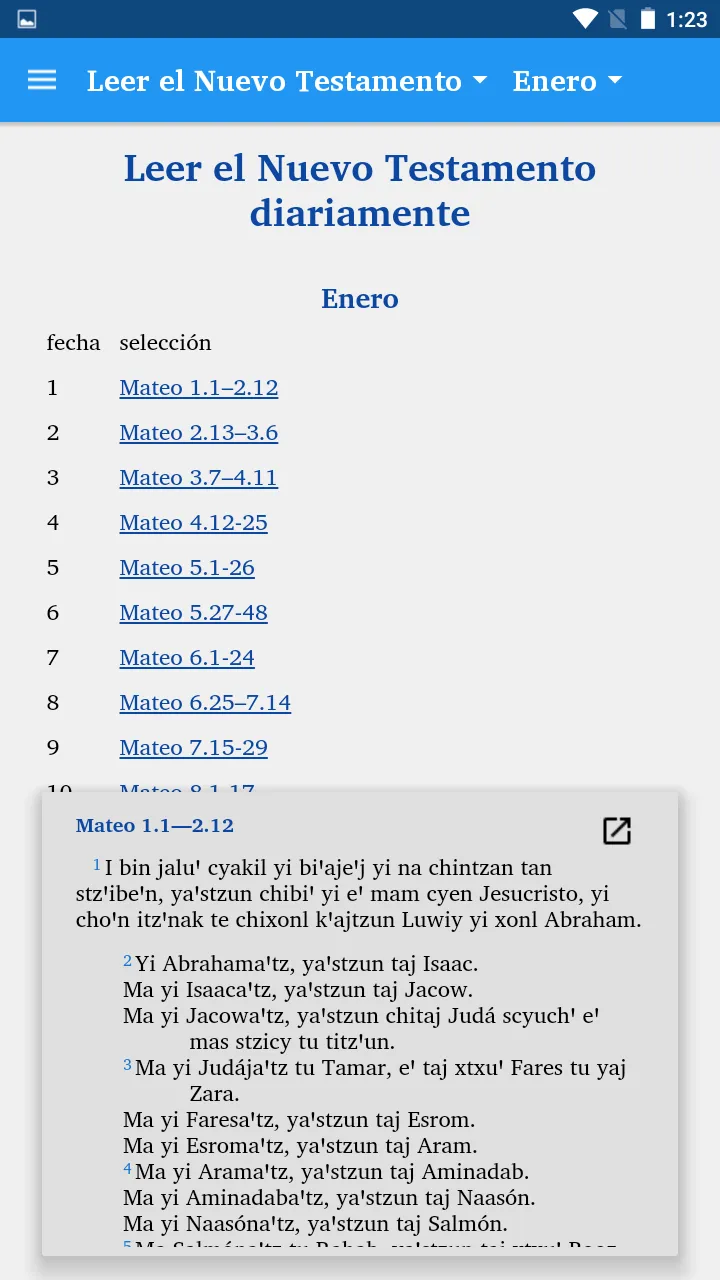 Aguacateco Bible | Indus Appstore | Screenshot