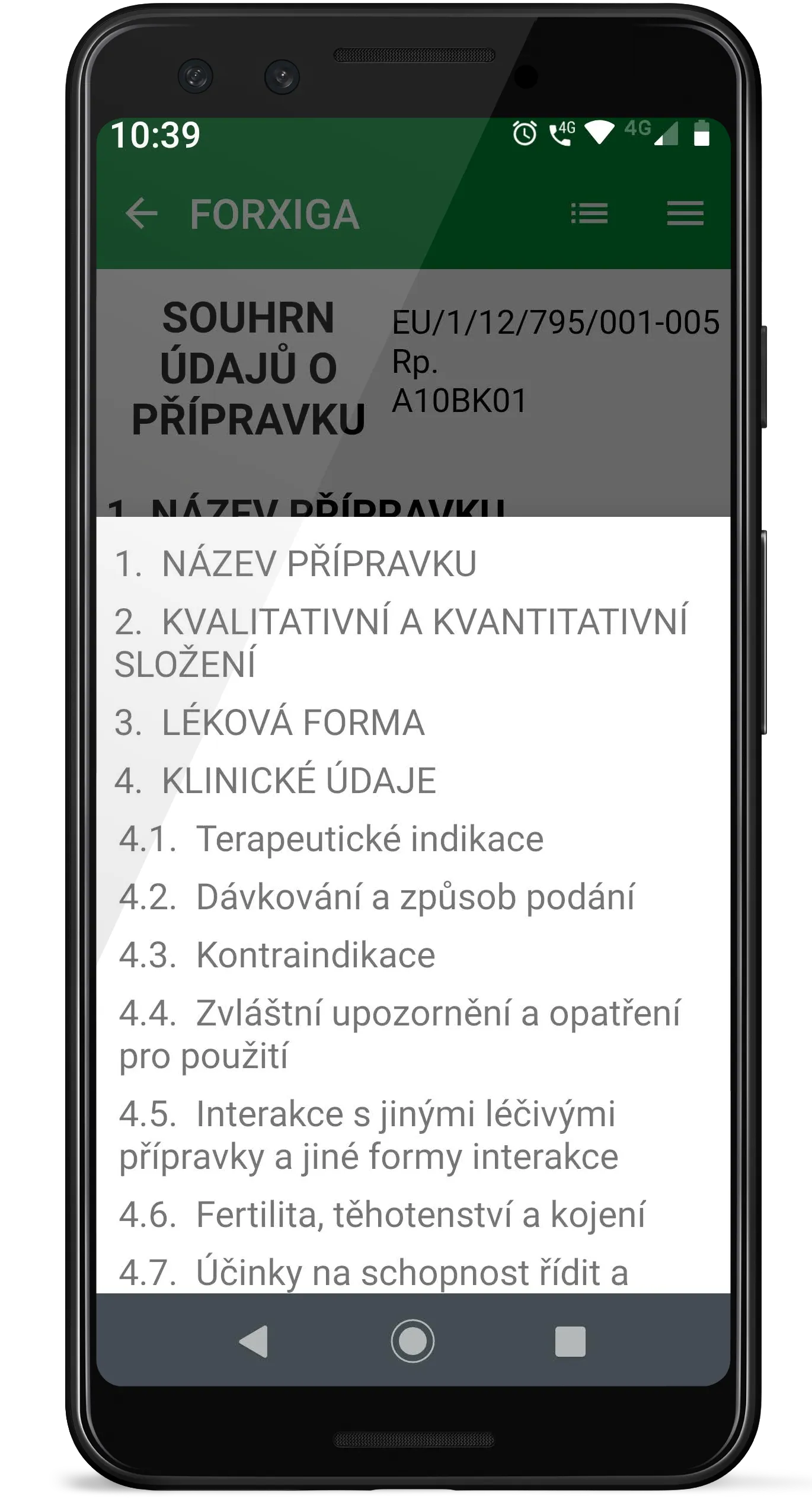 Databáze léků AISLP | Indus Appstore | Screenshot