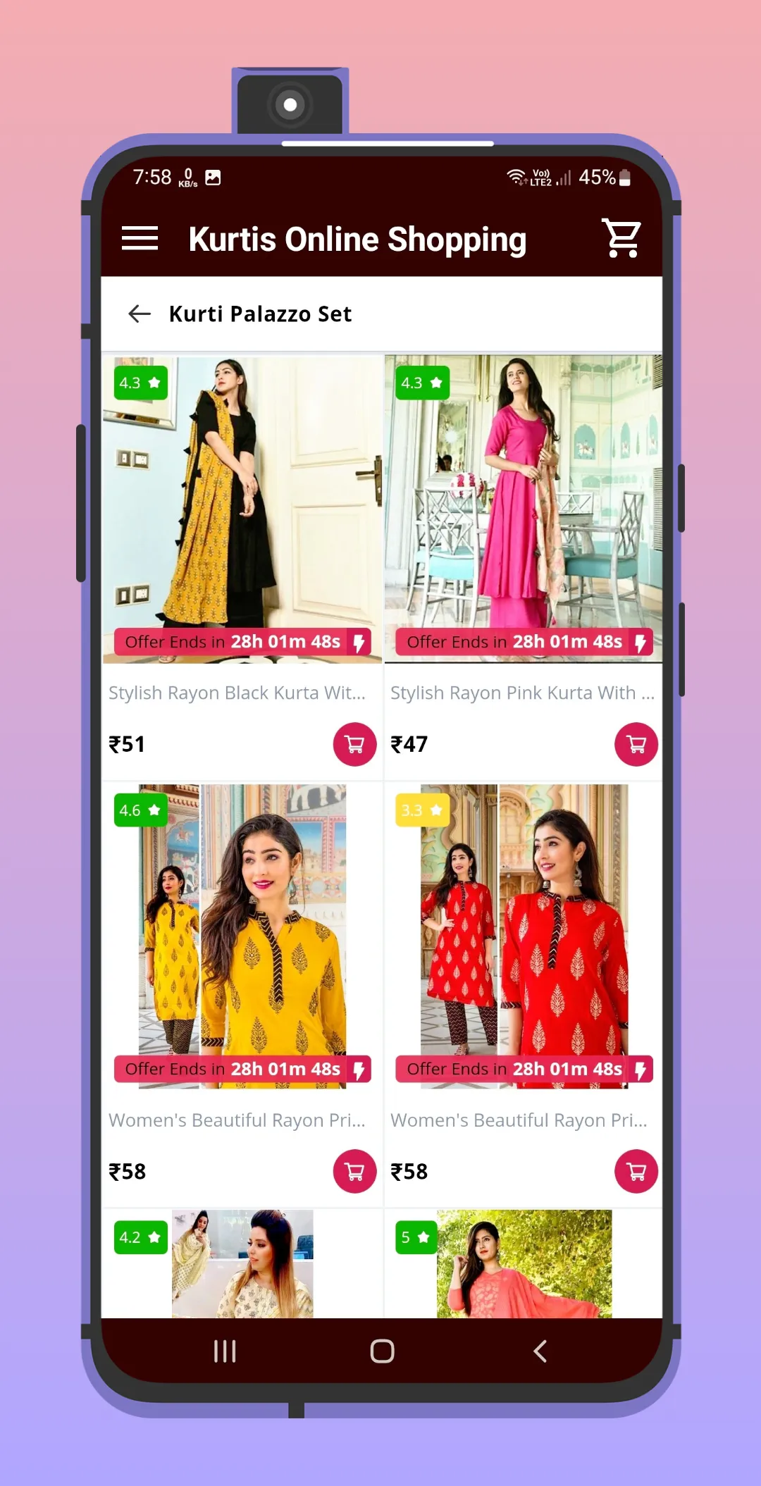 Kurtis Online Shopping App | Indus Appstore | Screenshot