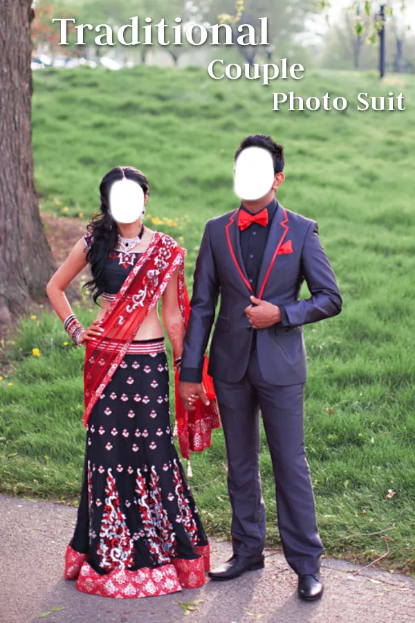 Couple Traditional Photo Suits | Indus Appstore | Screenshot