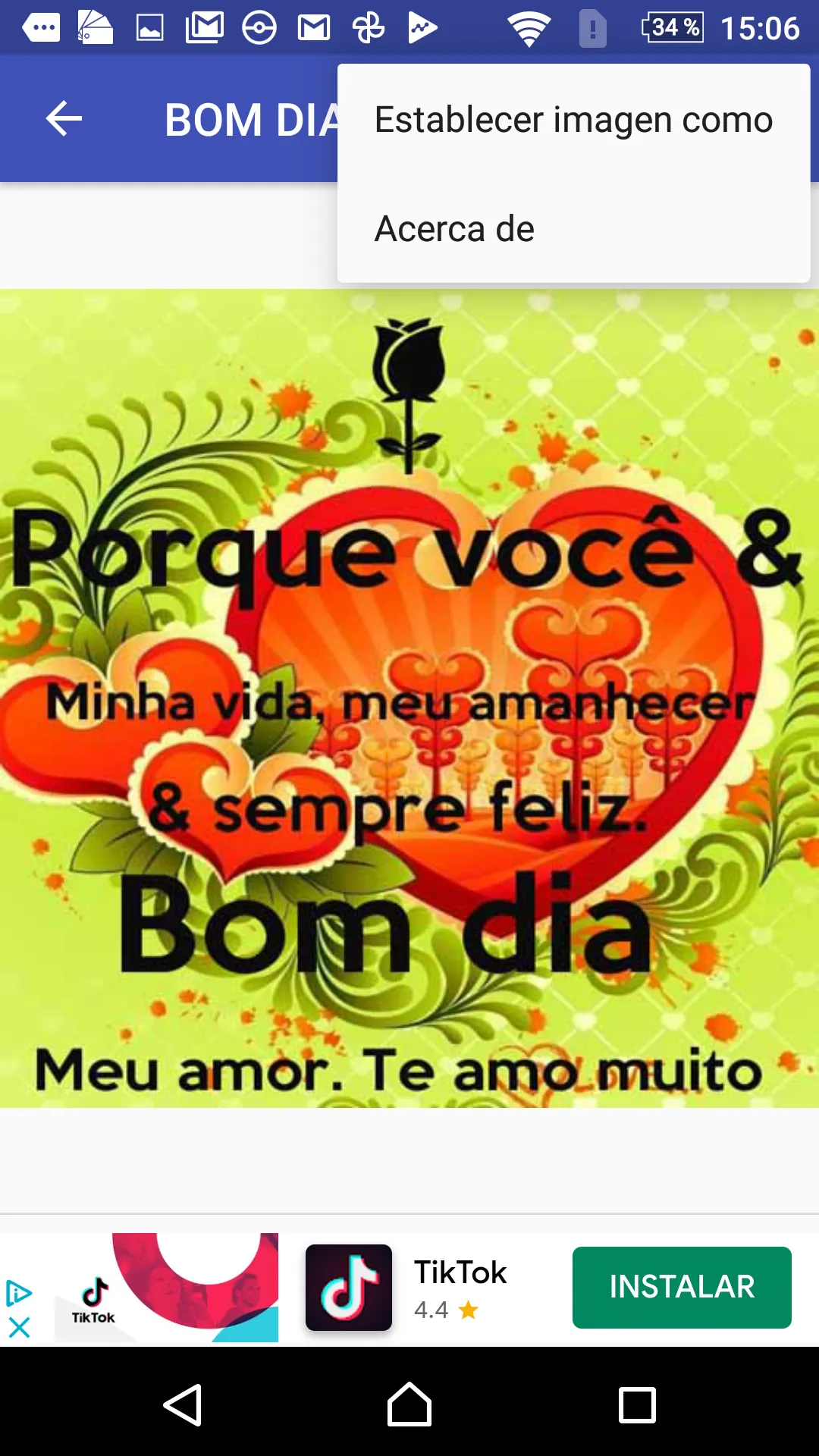 MEU AMOR MUITO BOM DIA | Indus Appstore | Screenshot